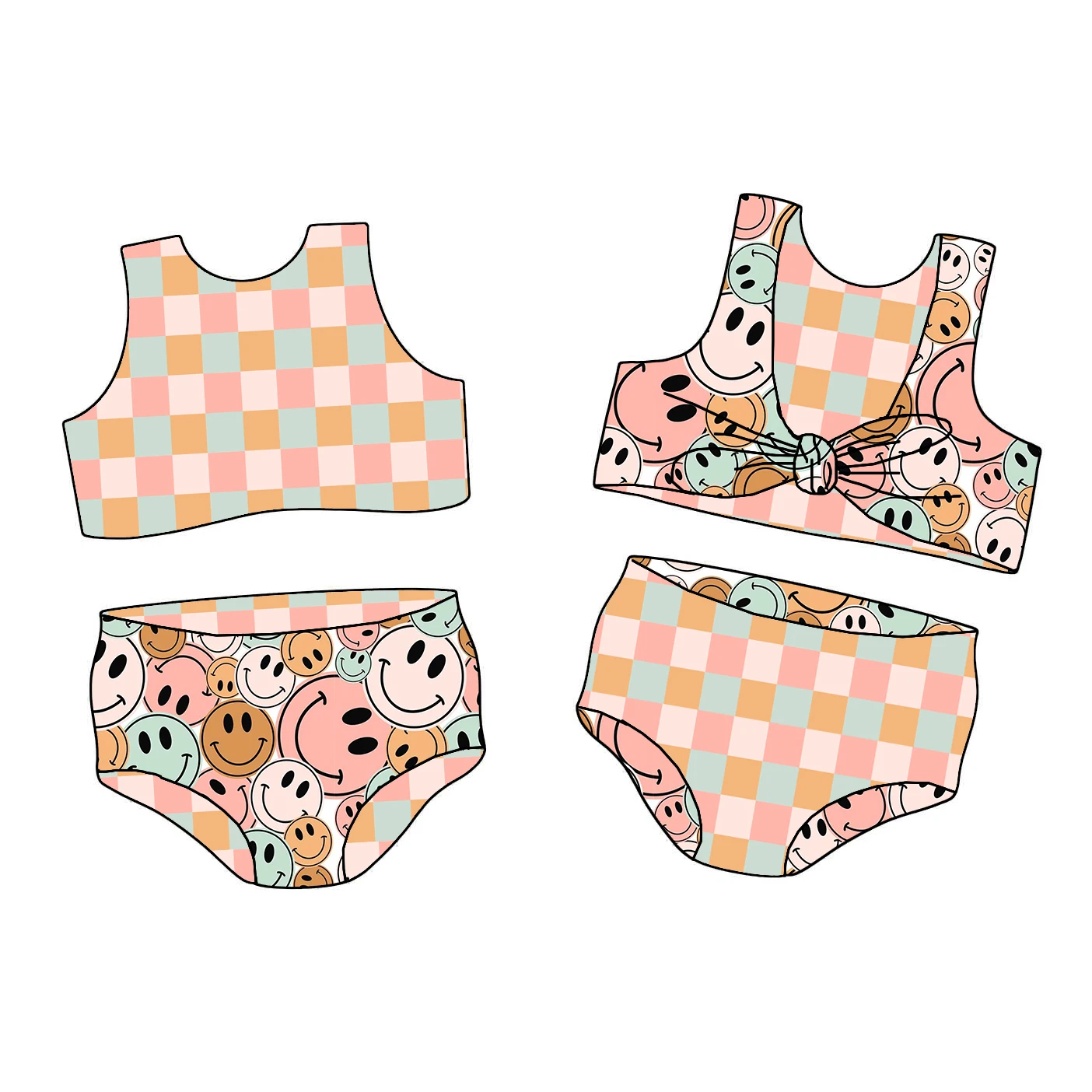 High-quality organic bamboo baby rompers and spandex pajamas in bulk. Ideal for B2B wholesale, featuring customizable solid colors and mystery box options.