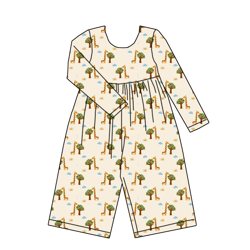 Wholesale bamboo Disney baby pajamas displayed on a rack, highlighting soft, eco-friendly fabric perfect for retail businesses.