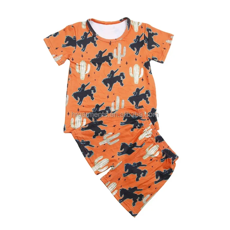 Bulk Wholesale Custom Logo Toddler Girls Bamboo Clothes Bulk Wholesale Discounts Factory-P