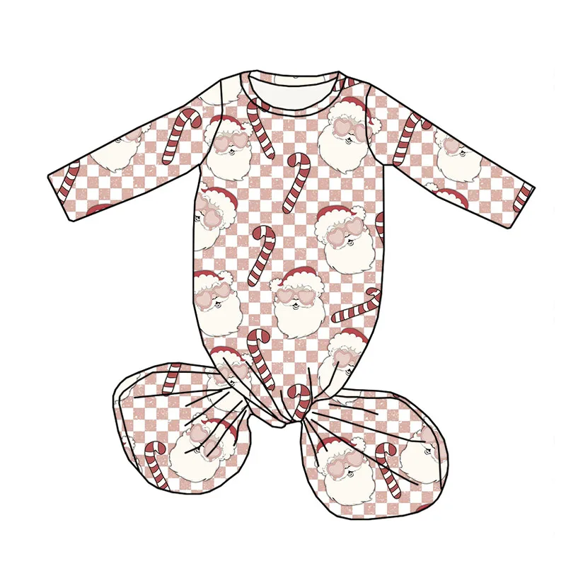 New Arrival Infant Baby Sleeping Bag Long Sleeves Baby Girls Swaddle Wrap Sleep Knot Gown - Image 5