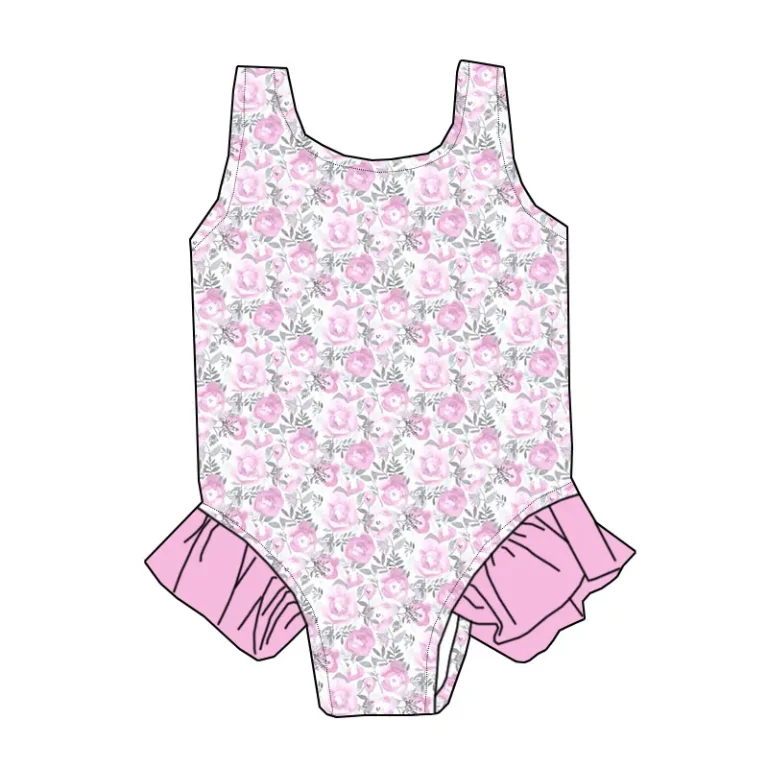 Eco-Luxury Baby And Toddler Pajamas Footed Girls' Bamboo Kids Rompers Fit Fiber Privat