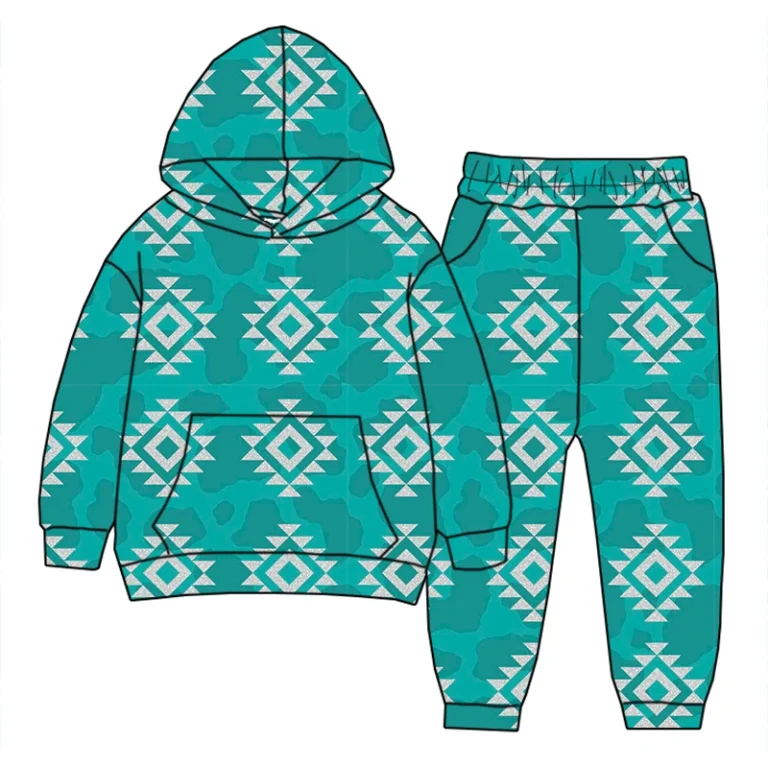 Scalable Private Label Christmas Pajamas Print Bow Low MOQ Factory Grow Your Boutique with