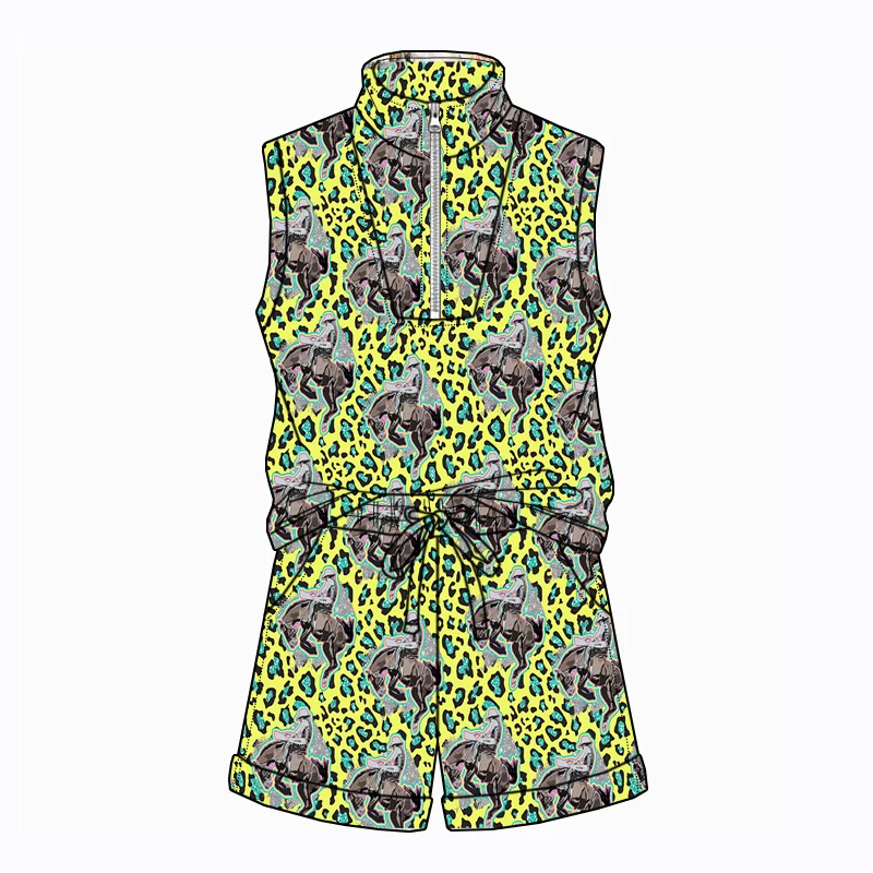 Cozy monster truck bamboo pajamas in bulk – sustainable, soft, and perfect for B2B retailers seeking unique sleepwear options.