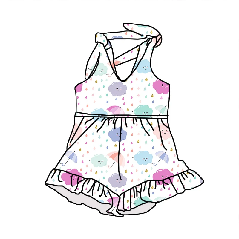 Wholesale 4T bamboo rompers in bulk – eco-friendly, soft, and breathable baby clothing perfect for retailers and boutiques.