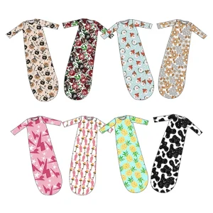 Boutique Newborn Baby Cheap Sleeping Bag Wearable Blanket Swaddle Sack Winter Custom Design Baby Sleepwear