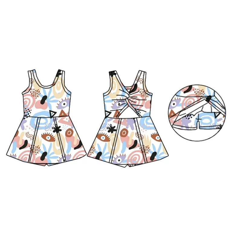 Seamless Kids Clothes Custom Bamboobamboo Pajamas Private Label Service with GRS Certified