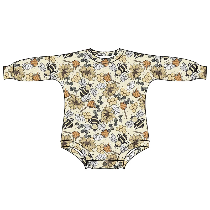 2023 Western Loose Style Newborn Baby One Piece Romper Long Sleeve Soft Milk Silk Fabric Autumn Girl Leotard Jumpsuit - Image 4