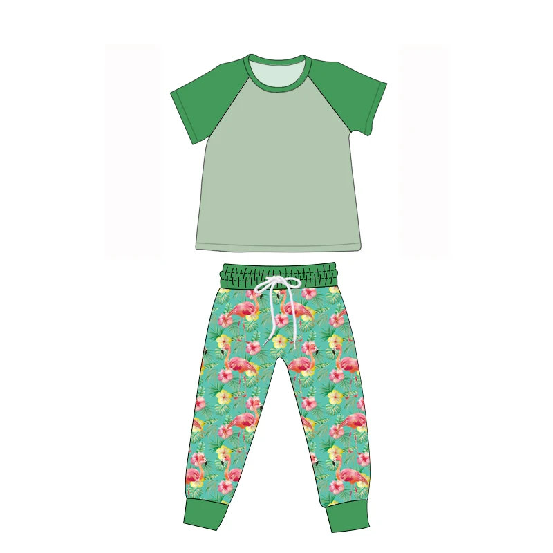 Festive custom Christmas printed girls jumpsuit for wholesale buyers, perfect for seasonal retail collections and bulk orders.