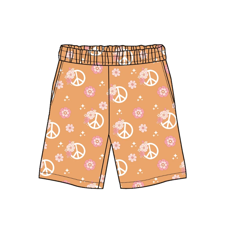 Boutique Kids Girl Summer Shorts for Infants Comfortable and Breathable Cotton Fabric Children's Pocket Shorts - Image 5