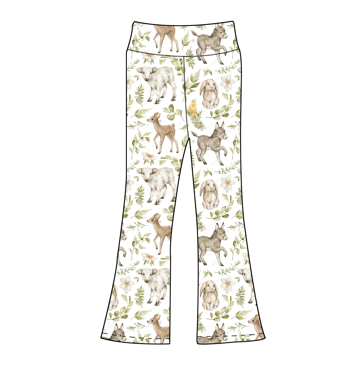 Adorable little girls' pajamas in vibrant designs, perfect for B2B wholesale buyers seeking high-quality, comfortable sleepwear for kids.