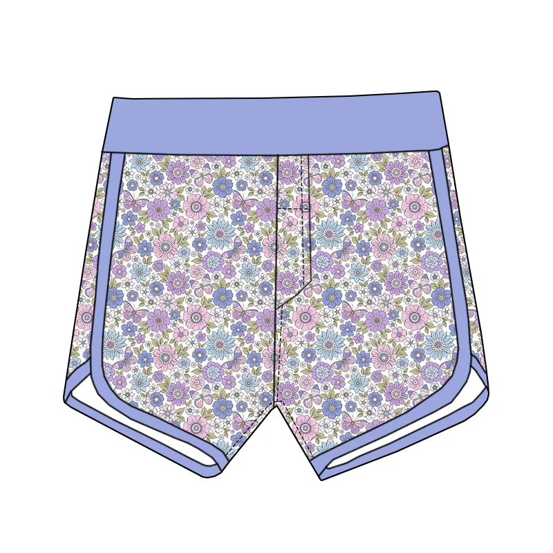 Summer Custom-patterned Children's Shorts with Wide Waist and Fringe Design, Comfortable and Breathable Children's Shorts - Image 3