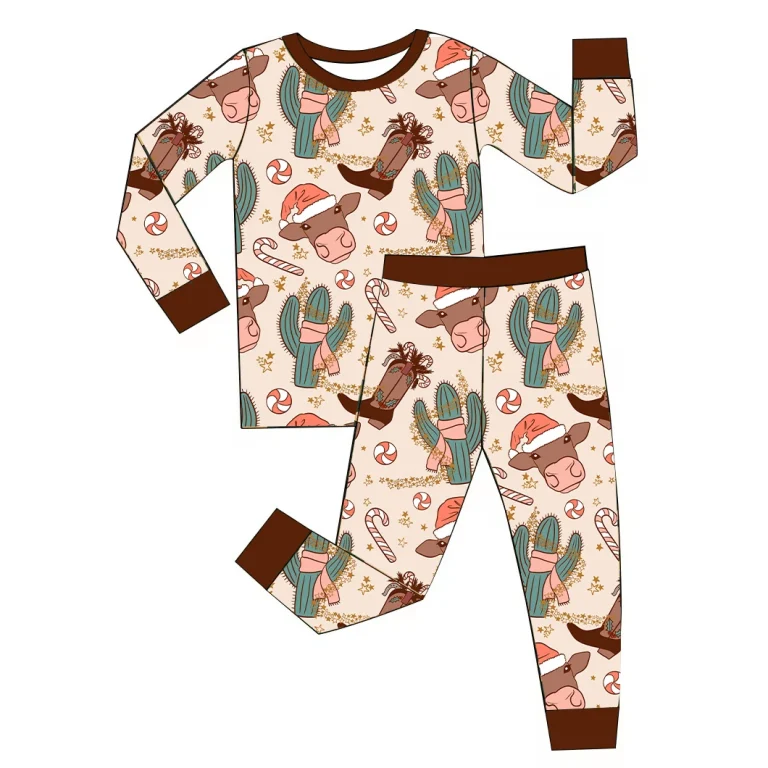 Toddler Pajamas Bamboo Eco-friendly
