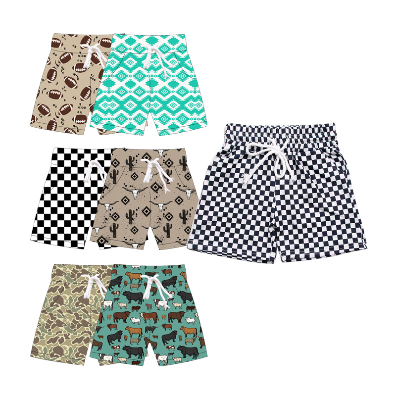 Boy Trunks Kids Fashion Summer Swim Shorts Boys Cute Swimsuit Wholesale Price Swimwear on the Beach