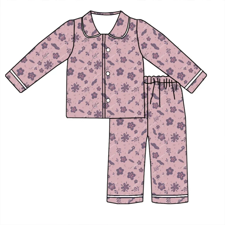 Fast Lead-Time Elastic Collar Pajamas Women’S Set Customized Breathable Modal Soft Solid B