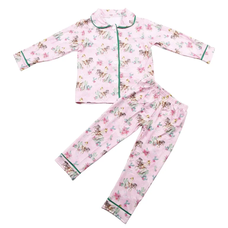 Women Bamboo Pajamas Eco-friendly Supporting Small Batch Production (Low MOQ)