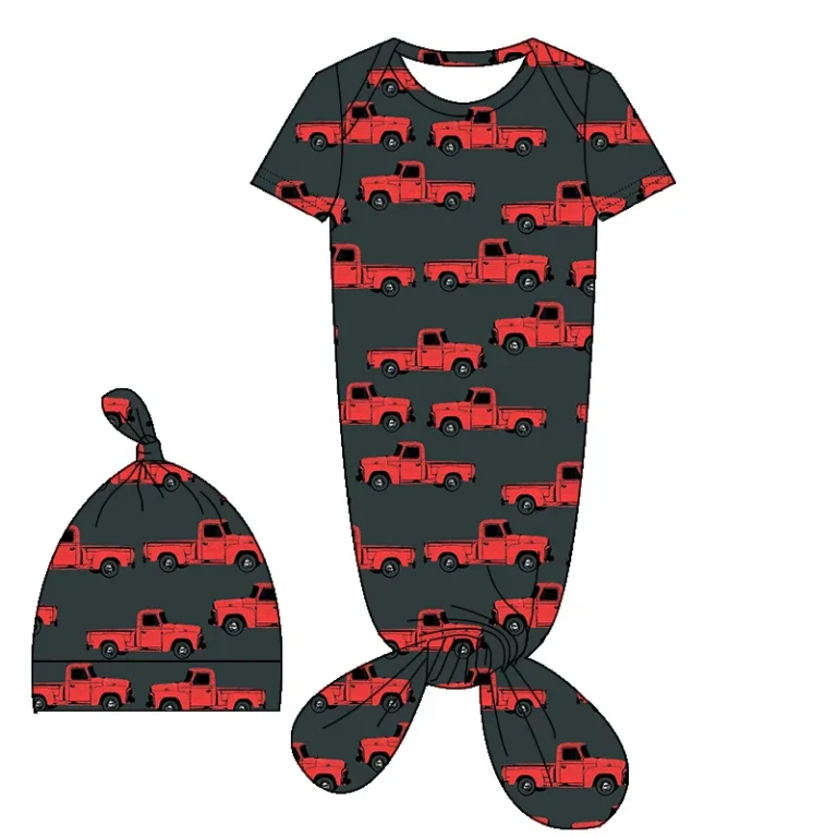 Unique Baby Pajamas Custom Bamboo Rapid Sample Development Small Batch Collections for Mod