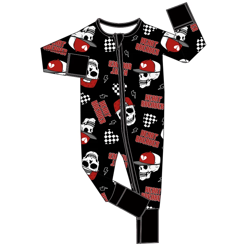 Luxurious bamboo pajamas with a festive Christmas bow, perfect for eco-friendly B2B wholesale holiday apparel collections.