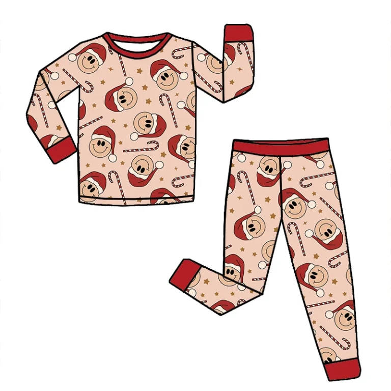 Mass Production Kids Sublimation Pjs Eco-friendly Scalable Solutions for Big Brands