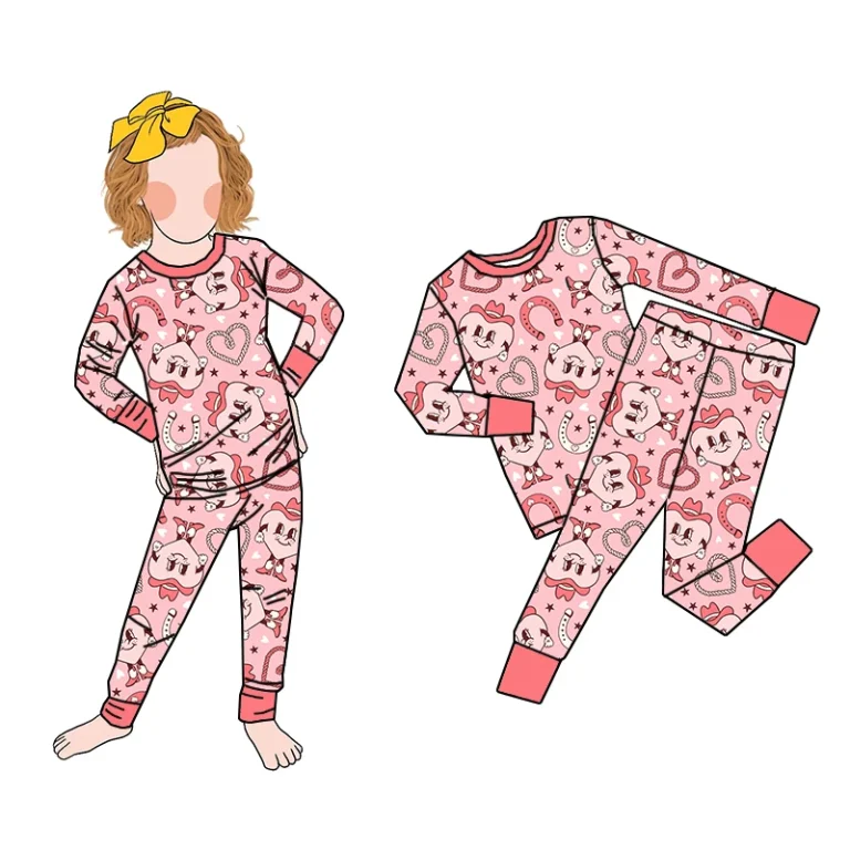 Unique Kidsbamboopajamas OEM/ODM Solutions Small Batch Collections for Modern Brands