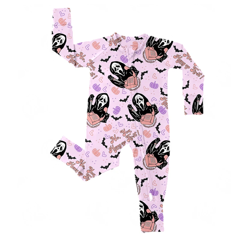 Wholesale baby bear zipper pajamas with bamboo fabric, car-themed pattern, and short sleeves; perfect for spring sales. Bulk orders available.