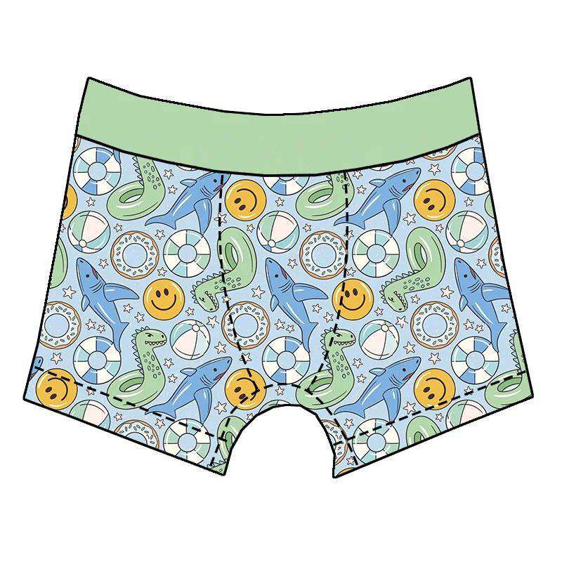 New Arrival Kids Clothing 0-16 Years Custom Printing Soft Fabric Kids Underwear Stretchy Fabric Boys Boxer Shorts - Image 6