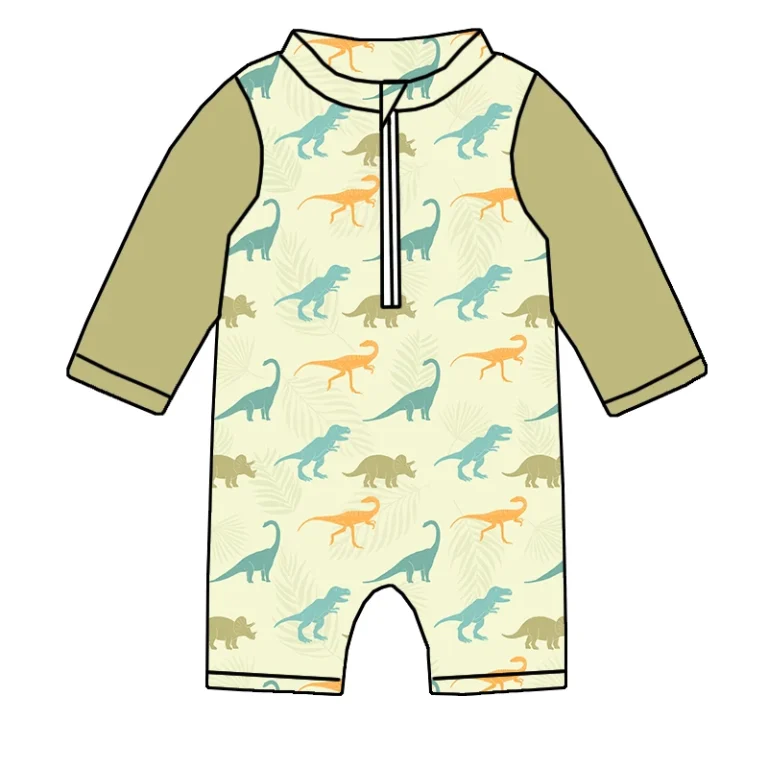 China Wholesaler Wholesale Long Pajamas Baby Toddler Pajama Rompers Sleeve Private Label S