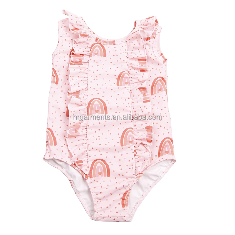 Newest Children Clothing Summer Girl Bikinis Girls One Piece Swimsuit Multi Printing Girl Swimwear - Image 6