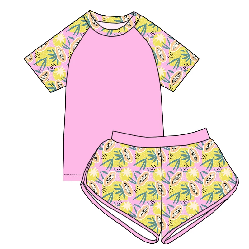 Wholesale bamboo pajamas featuring playful characters, perfect for retailers seeking sustainable, stylish, and eco-friendly sleepwear options for their customers.