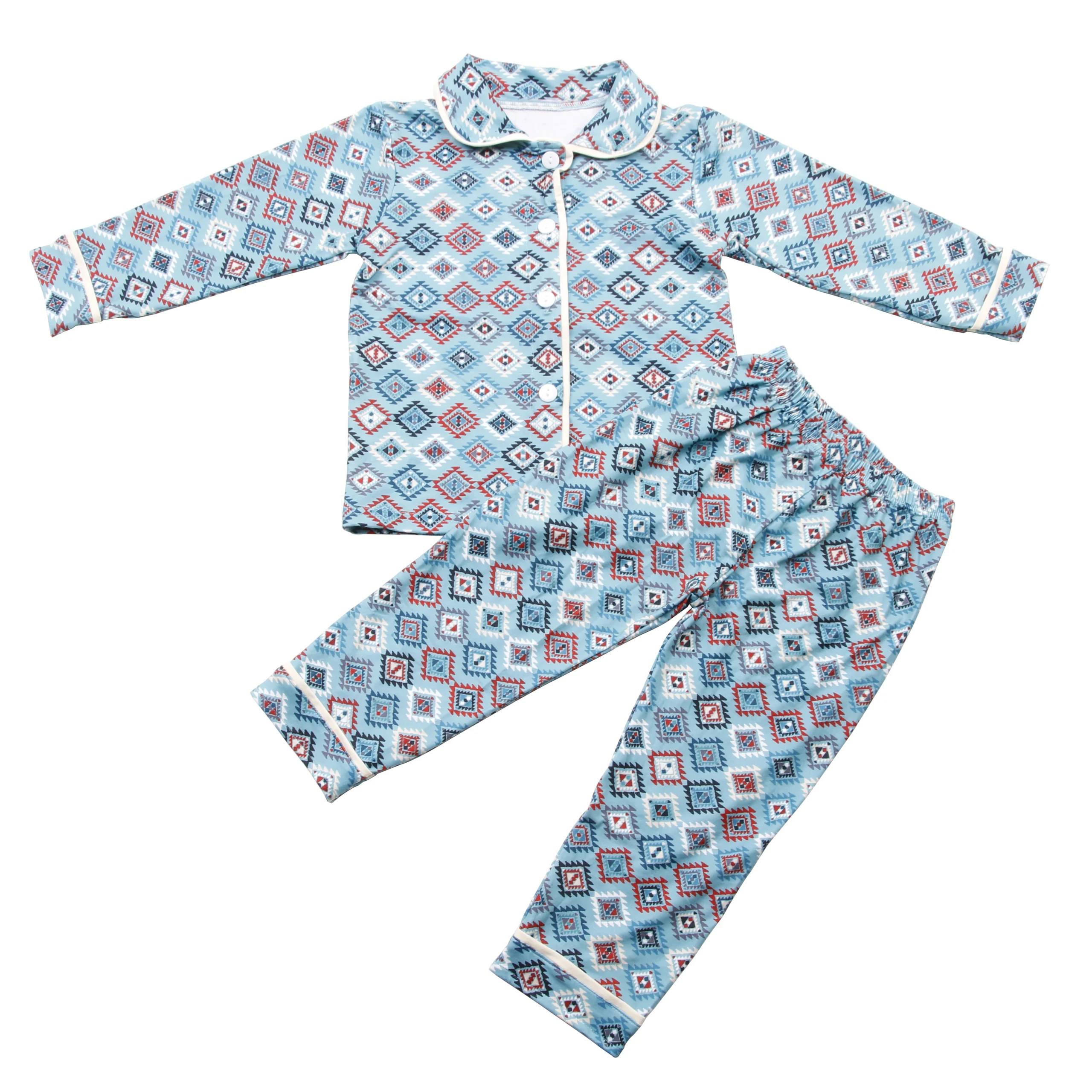 Wholesale stretch kids pajamas made from soft bamboo fabric, offering comfort, durability, and eco-friendly appeal for retailers and businesses.