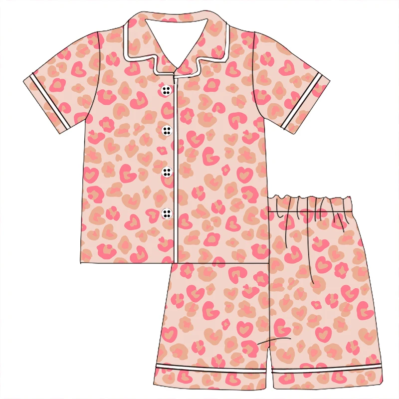 Wholesale bamboo baby romper with patriotic leopard prints and zipper closure – stylish, eco-friendly, and perfect for retailers.