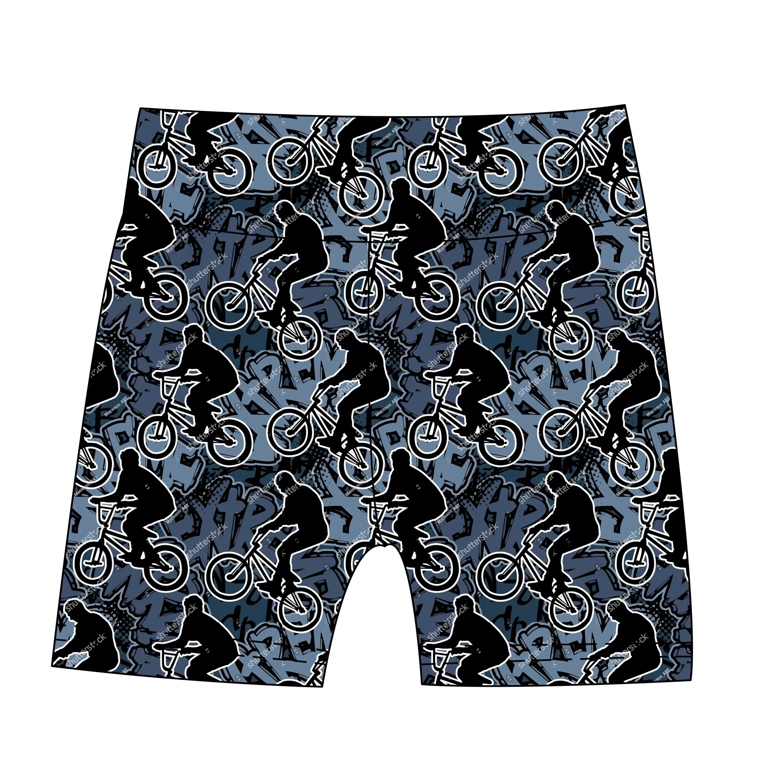 2026 Bestseller Baby Boys Summer Comfortable Biker Shorts Custom Print Little Kids Activewear for Cycling Running & Daily Play - Image 5