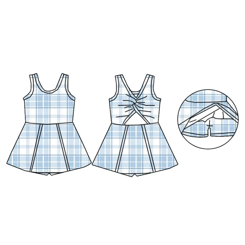 High Quality Custom Printed Summer Sleeveless Swimsuit for Girls Little Girls Beach and Pool Clothing New Kids Clothing - Image 5