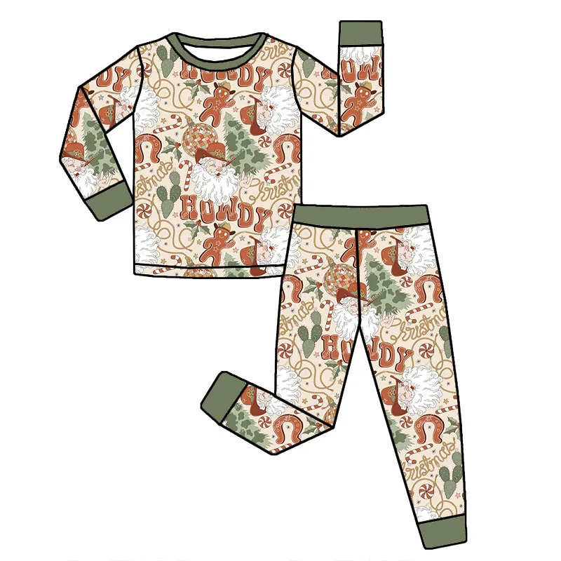 Stylish women’s western bamboo pajamas in bulk, combining comfort and sustainability—perfect wholesale option for eco-conscious retailers.
