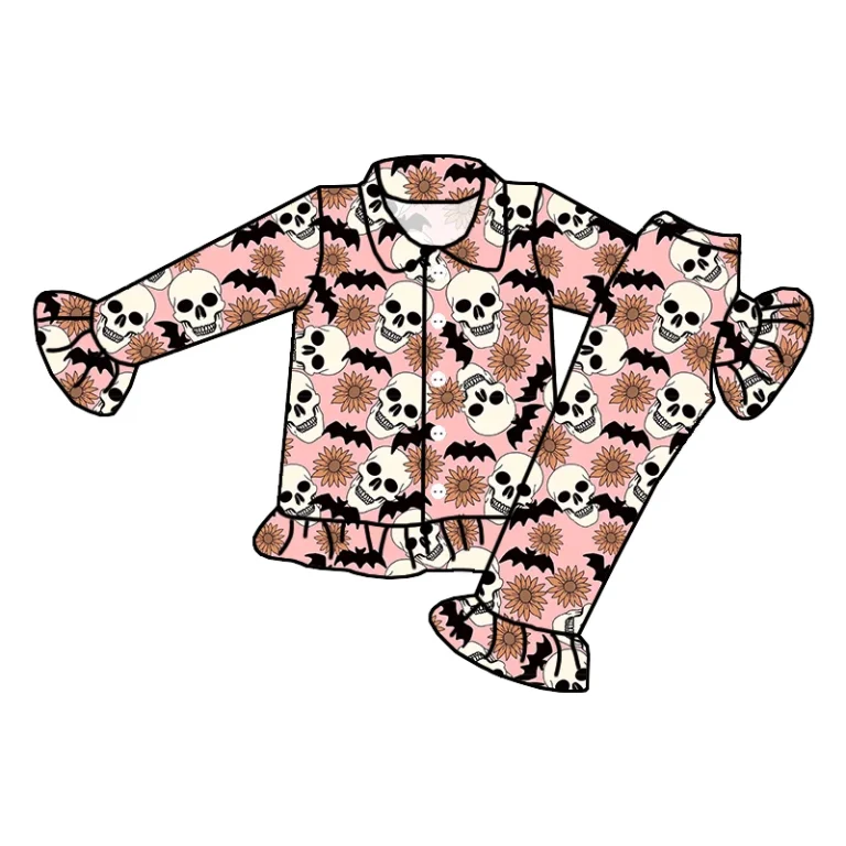 Unique Bamboo Girls Sets Low MOQ Factory Small Batch Collections for Modern Brands