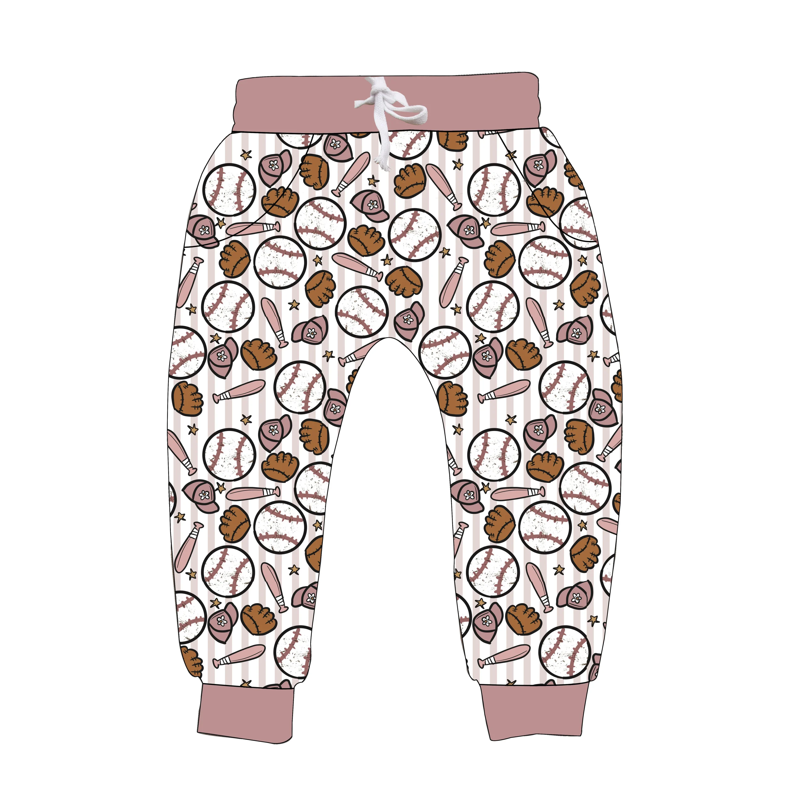 Toddler Boys Printed Jogger Pants Casual Hip Hop Track Pants with Drawstring Waist Kids Comfortable Pants for Outdoor&Daily Play - Image 4