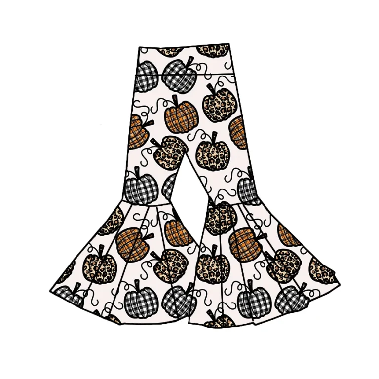 With Trim Bamboo Ruffle Custom Set Pajama Factory Direct Pricing for Brands (CPSIA Complia