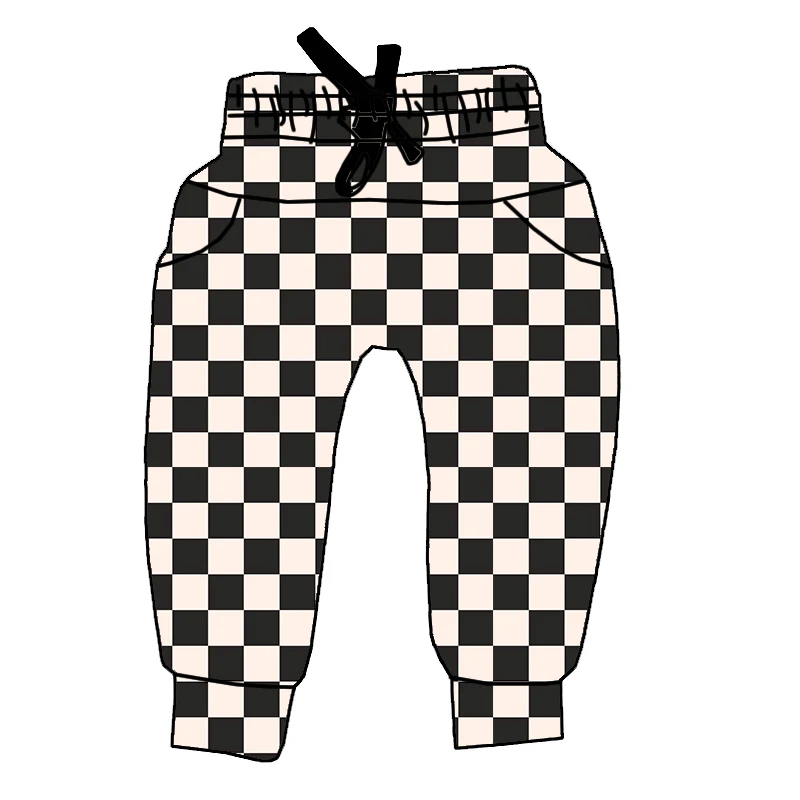 New Arrival Children Day Wear Clothing Soft Fabric Custom Design Long Pants Toddler Boys Harem Joggers - Image 6