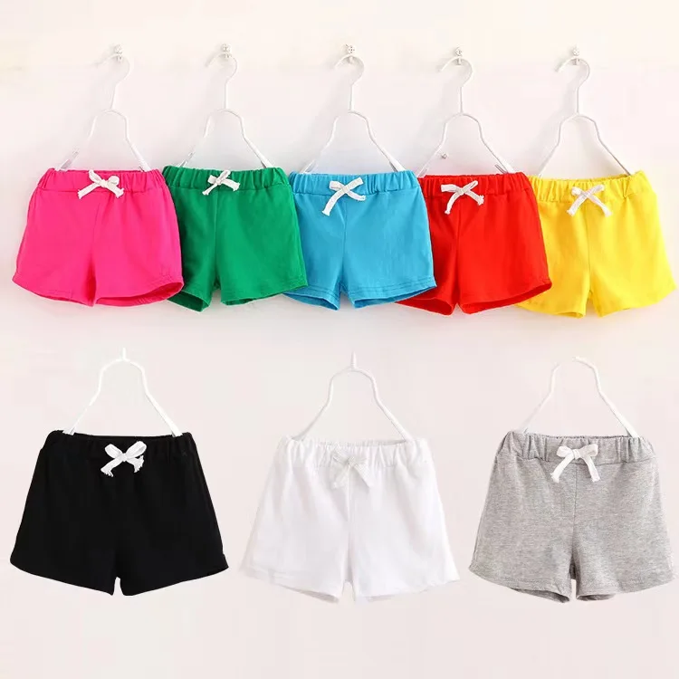 2023 Children's Pants New Baby Hot Pants Manufacturers Direct Sales of Girls Shorts Summer Children's Clothes