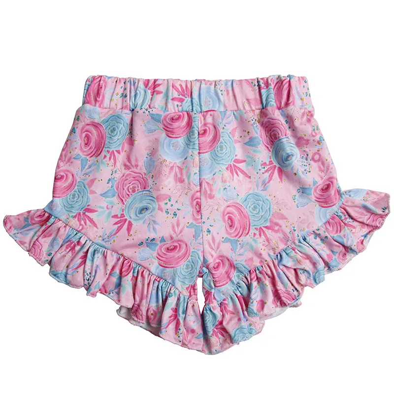 Hot Sale Baby Paper Bag Waist Custom Print Summer Girls Bloomer Newborn Baby Shorts Western Toddler Kids Bummies - Image 4