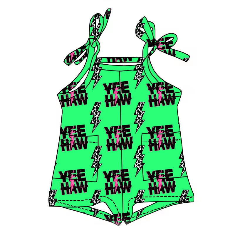 Wholesale bamboo fiber girl romper - eco-friendly, soft, and durable. Perfect sustainable baby clothing for retailers and bulk buyers.