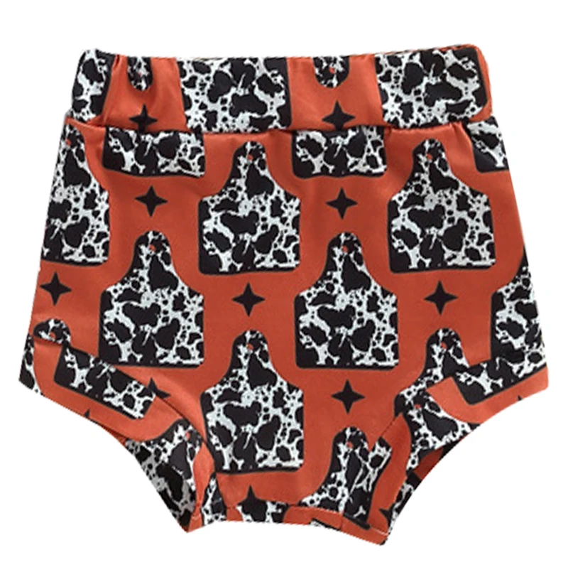 Hot Sale Newborn Baby Bummies High Waist Kids Bummie Milk Silk Soft Fabric Custom Print Summer Girl Short Clothes - Image 2
