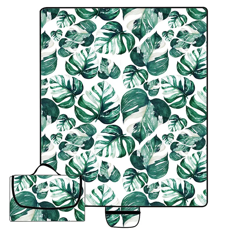 New Arrival Custom Print Oxford Fabric Outdoor Picnic Mat Portable Camping Waterproof Picnic Mat - Image 5