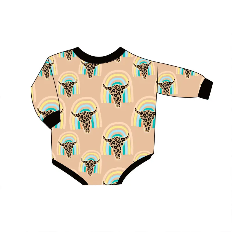 Factory Wholesale Casual Comfortable Baby Rompers Clothes Newborn Girls Boys Onesie Long Sleeve Baby Wear Unisex Toddler Clothes - Image 3