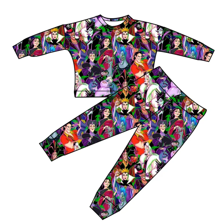 Contract Bamboo Print Pajamas Manufacturing Private Label Service & BSCI Audited Safety