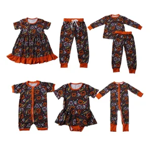 Latest Infants Bamboo Fabric Clothing Toddler Girls Boys Clothes Comfortable Custom Print Kids Sleepwear