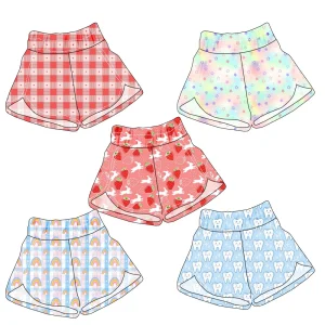 Customized Summer Shorts for Infants, Featuring Comfortable and Breathable Fabric, and Adorable Children's Clothing.
