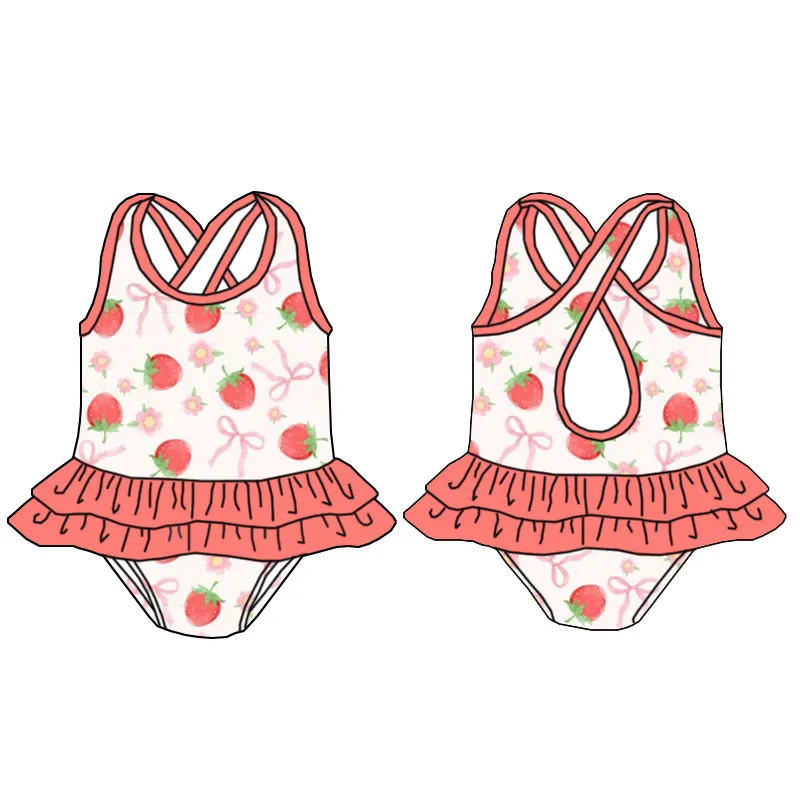 Wholesale spandex bamboo rayon romper baby pajamas with footed design, perfect for toddlers. Soft, sustainable, and ideal for bulk B2B orders.