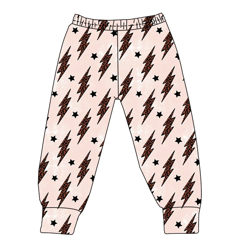 Milk Silk Fabric Custom Print Loose Style Baby Girl Boy Harem Jogger Pants Soft Fall Winter Kids Sweatpants - Image 3