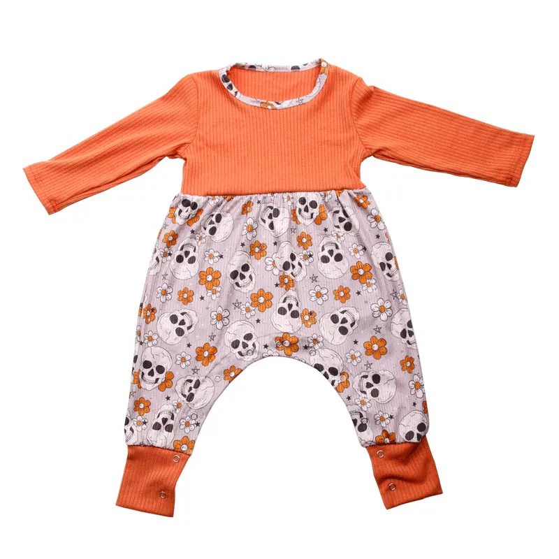 Toddler Popular Style Cotton Material Long Sleeve Jumpsuit Round Neck Loose Design Baby Comfortable Clothes - Image 2