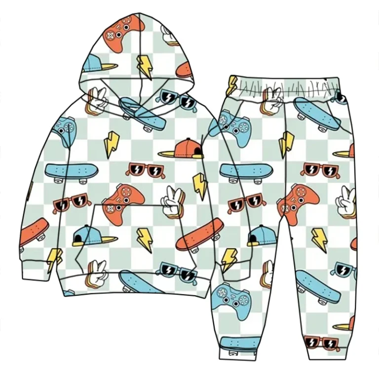 Unique Girls Bamboo Sets Rapid Sample Development Small Batch Collections for Modern Brand